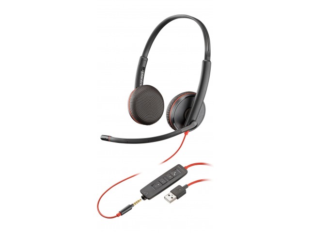HP Blackwire 3225 Stereo USB-A  Headset