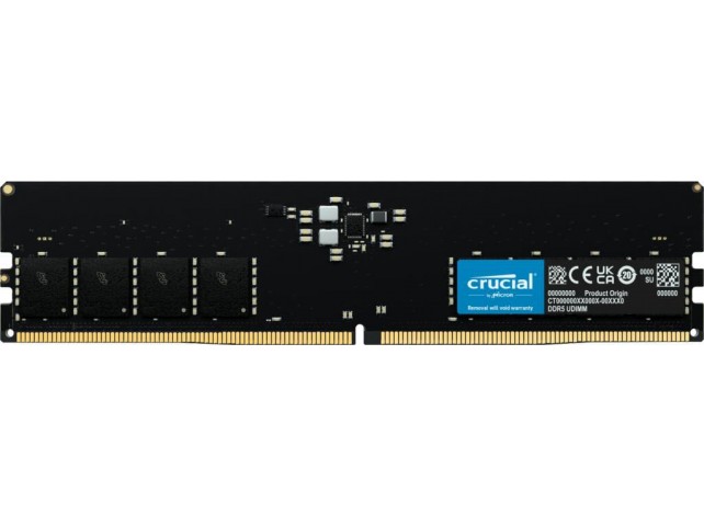 Crucial Memory Module 32 Gb 1 X 32 Gb  Ddr5 5200 Mhz Ecc