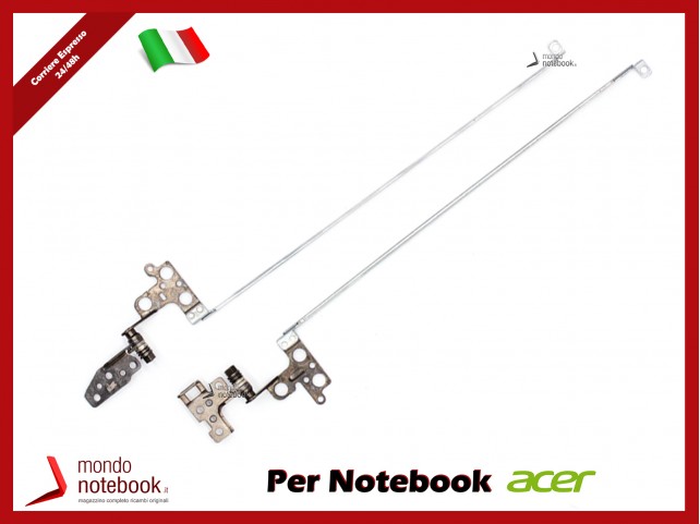 Cerniere Hinges ACER Aspire A114-31 A114-32 A314-21 A314-31 A314-32 (Coppia)