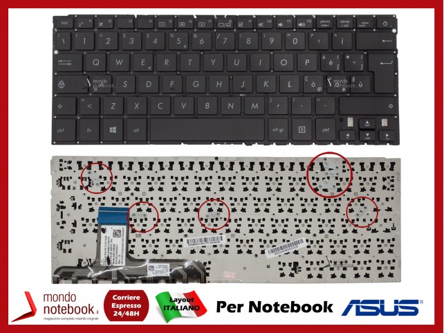 Tastiera Notebook ASUS UX305 UX305CA UX305FA UX305UA UX305U Italiana