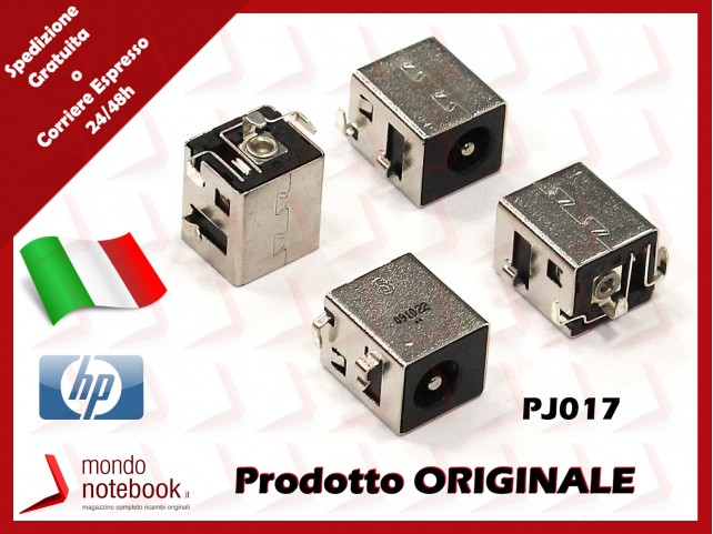 Connettore di Alimentazione DC Power Jack HP PJ017 1,65mm V4000 DV4000