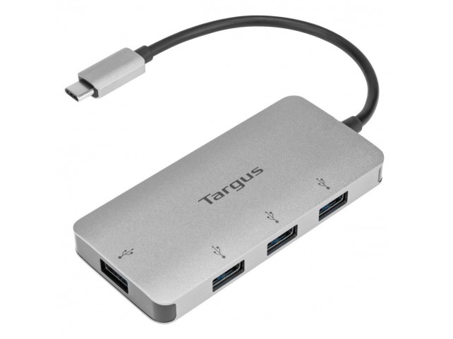 Targus USB-C 4 PORT HUB AL CASE  Space Grey