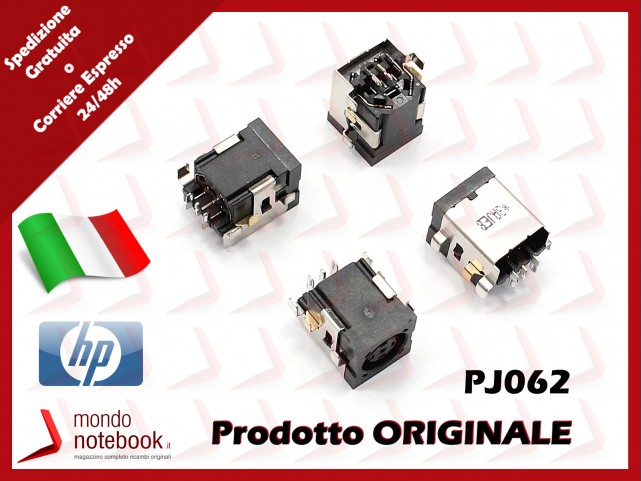 Connettore di Alimentazione DC Power Jack HP PJ062 5mm NC8430 NW8440 NW9440 NX7400 NX9420