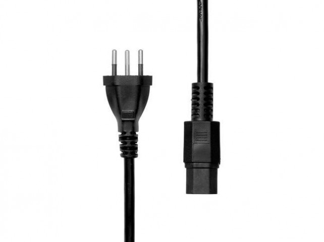ProXtend Power Cord Swiss to C15A 2M  Black