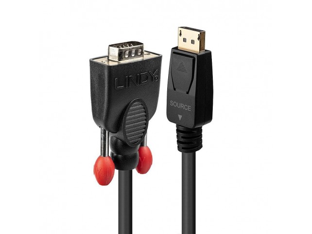 Lindy 0.5M Displayport To Vga  Adaptercable