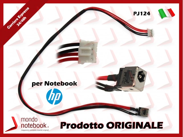 Connettore di Alimentazione DC Power Jack HP PJ124 DV5000