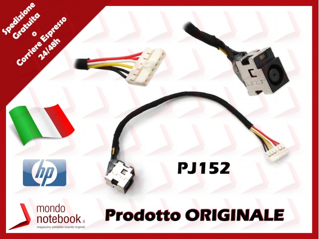 Connettore di Alimentazione DC Power Jack HP PJ152 DV5 DV5T DV5Z