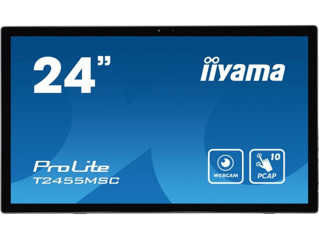 iiyama 24" Bonded PCAP  10P,1920x1080,IPS-panel,Bezel