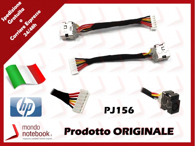 Connettore di Alimentazione DC Power Jack HP PJ156 CQ50 CQ60 G50 G60