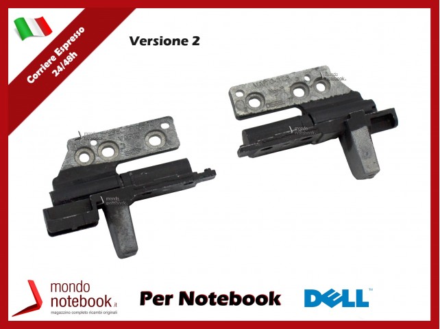 Cerniere Hinges DELL Precision M4800 M6800 M6700 (Coppia) Verione LED No Touch DIESEL 17 VAR10 SZS V