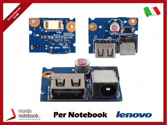 DC USB Board Alimentazione LENOVO G480 G485 G580 LG4858