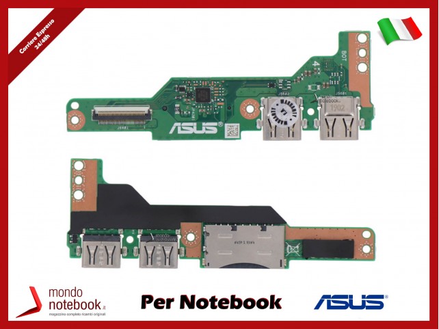 Board USB SD Card Reader ASUS X510QA 90NB0MD0-R10010