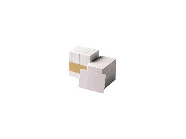 Zebra Plastic Card, HiCo, 500pcs  with magnetic stripe