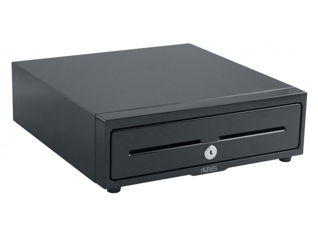 Aures 3S333, Cash Drawer 8/6, Black  335 x 350 x 110mm, Slide-Out,