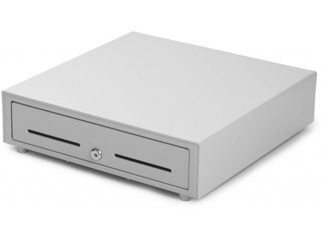 Capture 410 mm cash drawer 4B/8C  410 x 415 x 100 mm - White