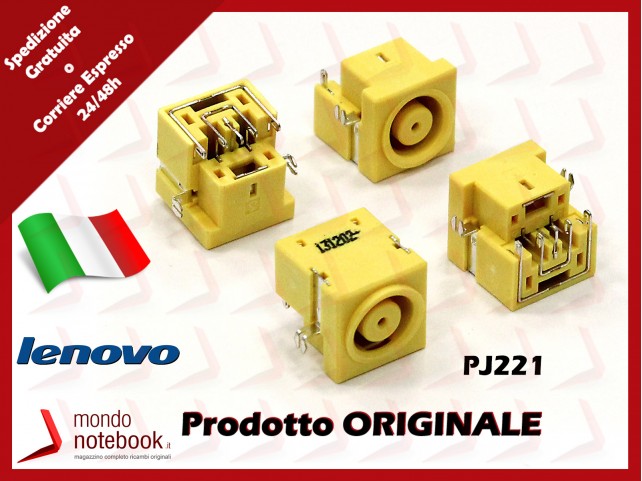 Connettore di Alimentazione DC Power Jack LENOVO PJ221 ThinkPad Edge E420 E-420 E425 e-425 E520 E-520