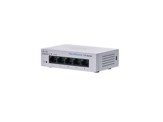Cisco Cbs110 Unmanaged L2 Gigabit  Ethernet (10/100/1000) 1U