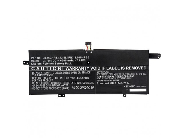 CoreParts Laptop Battery for Lenovo  47.62Wh Li-Pol 7.68V 6200mAh