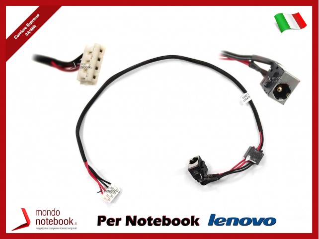 Connettore di Alimentazione DC Power Jack LENOVO PJ485 G430 G450 G455 G550 G560 G565 Z560 Z565