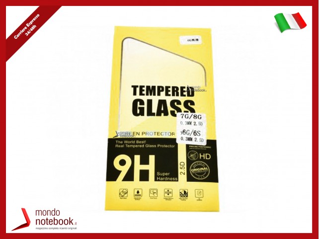 PELLICOLA IN VETRO TEMPERATO GLASS PROTEZIONE LCD SCHERMO DISPLAY APPLE IPHONE 6