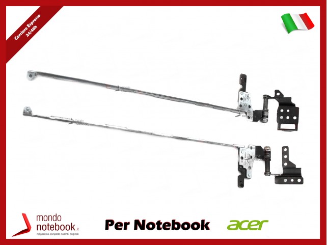 Cerniere Hinges ACER Nitro 5 AN515-42 AN515-52 PH315-51 (Coppia) 33.Q3MN2.001