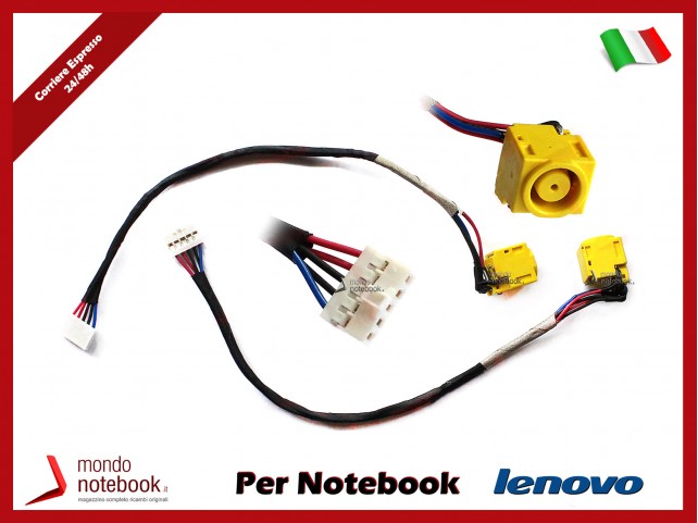 Connettore di Alimentazione DC Power Jack LENOVO PJ572 Ideapad B590