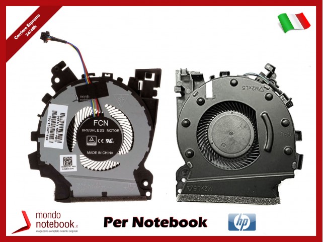 Ventola Fan CPU HP ZBook 15V G5 Zhan 99 G1 - L25224-001