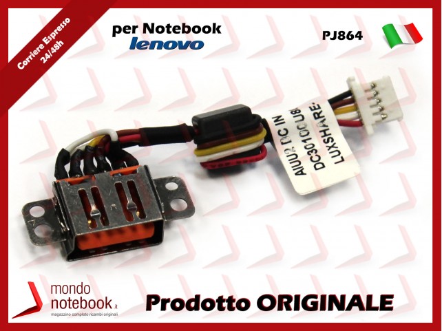 Connettore di Alimentazione DC Power Jack LENOVO PJ864 Yoga 3 11