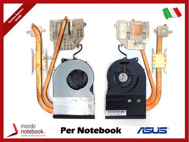 Dissipatore e Ventola Heatsink Fan CPU ASUS N53 N53T N53TA N53TK (USATO)