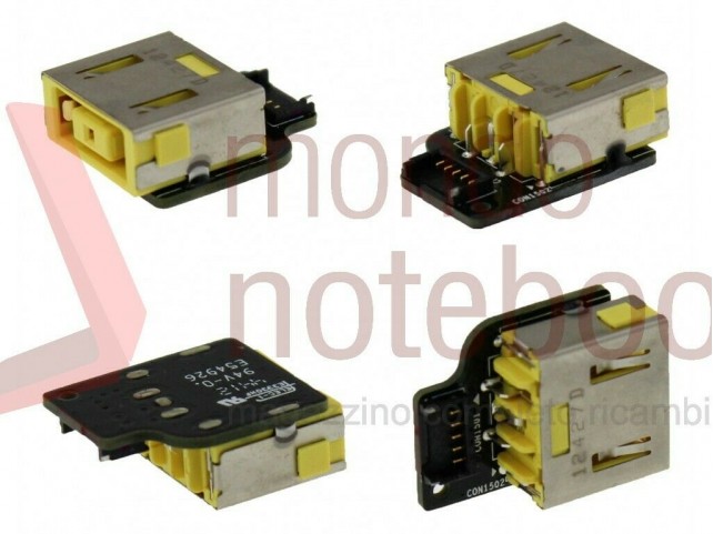 Connettore di Alimentazione DC Power Jack PJ557 LENOVO IdeaPad Yoga 11 11S 13 con board