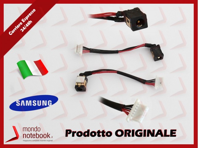 Connettore di Alimentazione DC Power Jack SAMSUNG Series 9 Np900x3a-A02us 900X Np900x3a-A03u (CON CAVO)