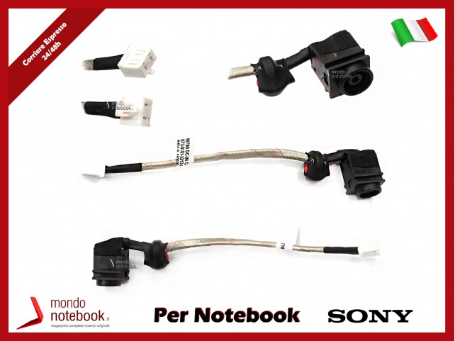 Connettore di Alimentazione DC Power Jack SONY PJ174 VGN-NS (M790)