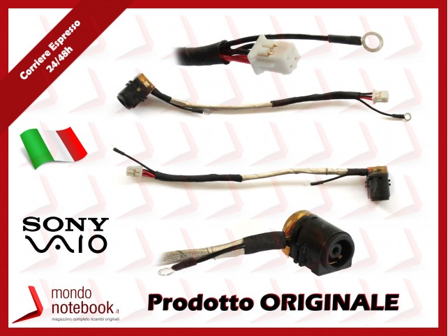 Connettore di Alimentazione DC Power Jack SONY PJ371 Vaio VPC-S11