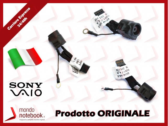 Connettore di Alimentazione DC Power Jack SONY PJ605 SVE111 SVE11135cxw SVE111A11M