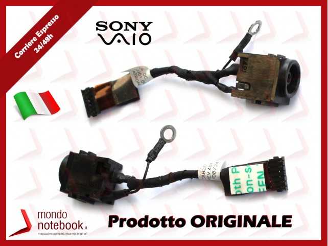 Connettore di Alimentazione DC Power Jack SONY SVE151 SVT1312 Series