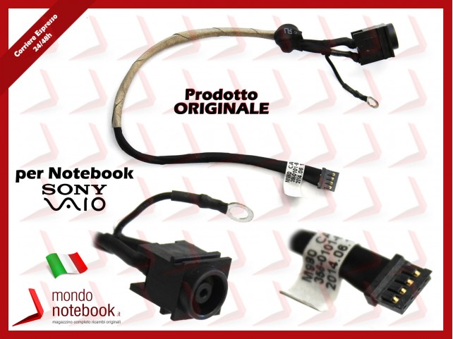 Connettore di Alimentazione DC Power Jack SONY VPC-EC (M980)