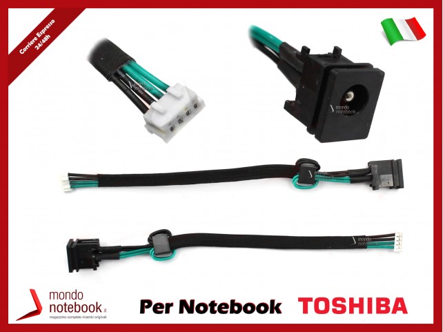 Connettore di Alimentazione DC Power Jack TOSHIBA PJ067 Satellite C650 L505 L505D