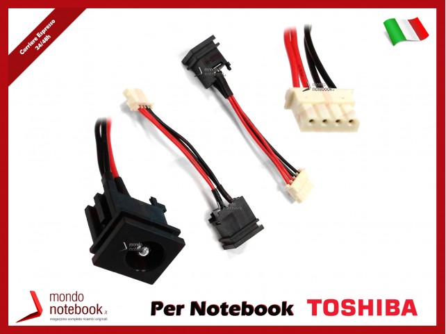 Connettore di Alimentazione DC Power Jack TOSHIBA PJ102 Satellite P100 P105