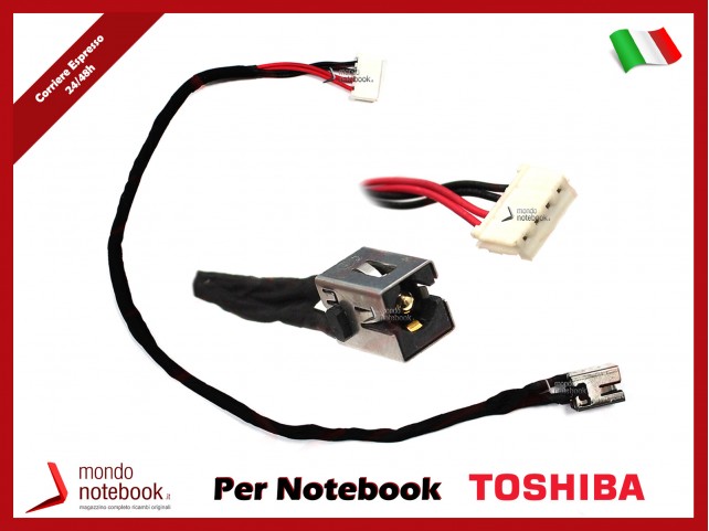 Connettore di Alimentazione DC Power Jack TOSHIBA PJ527 C80 C850D C870 C875 L850 K870D L875D