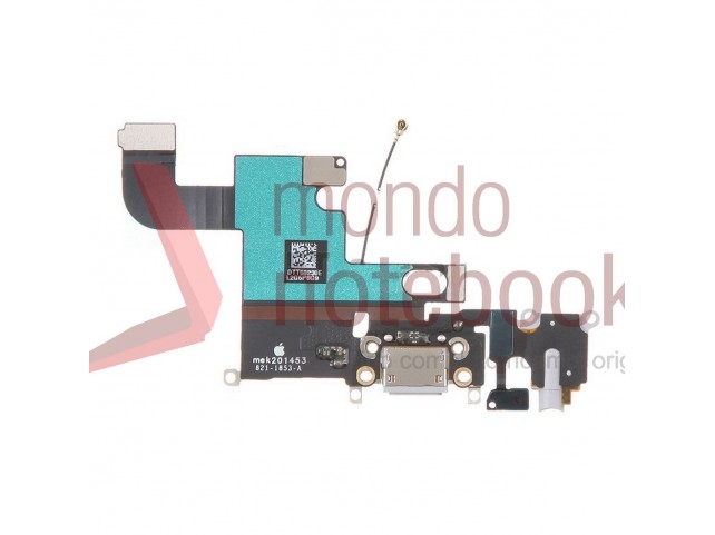 Connettore di Ricarica Apple iPhone 6 Charging Port Flex Cable (Light Gray)