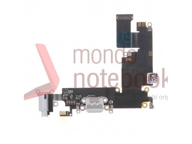 Connettore di Ricarica Apple iPhone 6 Plus Charging Port Flex Cable (Light Gray)