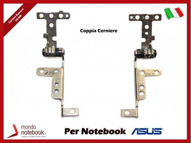 Cerniere hinges ASUS U36 U36J U36JC U36S U36SD U36SJ U44SG (Coppia)