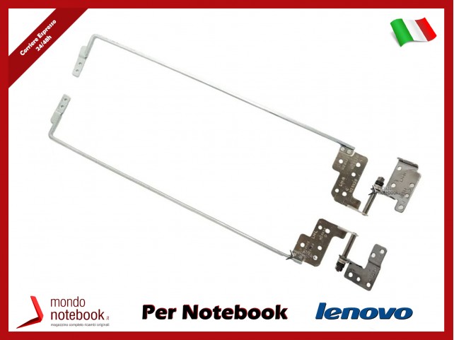 Cerniere Hinges LENOVO IdeaPad 300-15IBR 300-15ISK (Coppia)