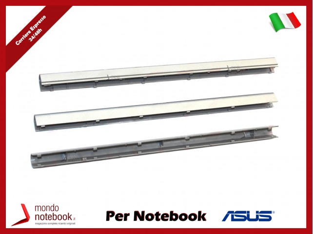 Copri Cerniere Cover Hinge ASUS N552VW N552VX N552VX-1A (Silver)