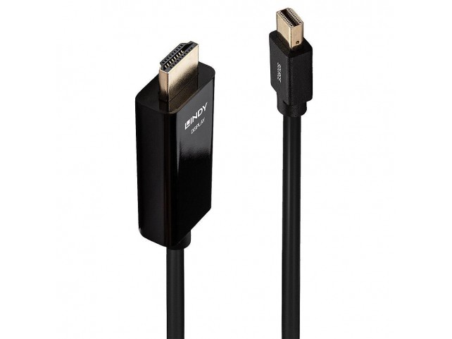 Kabel Mini Displayport/Hdmi  4K30 (Dp: Passiv) 2M