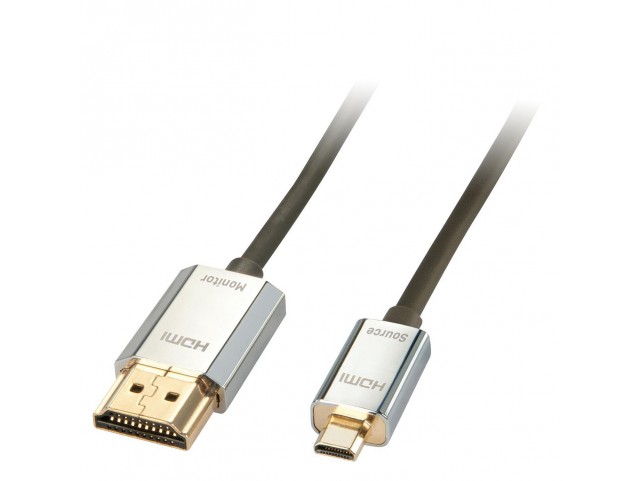 Lindy CROMO Slim HDMI High Speed  A/D Cable, 3m