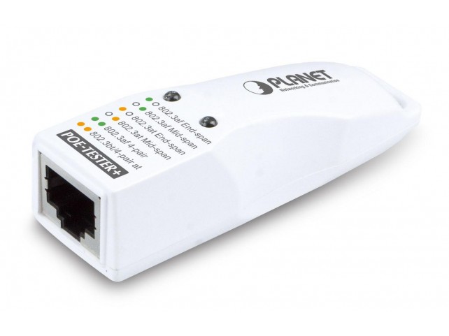 Planet IEEE802.3bt/at/af POE Tester  (6 PoE modes detection)