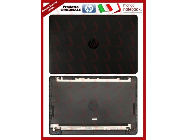 Cover LCD HP 250 G6 255 G6 15-BS 15-BW (Jet Black) NERO - Originale