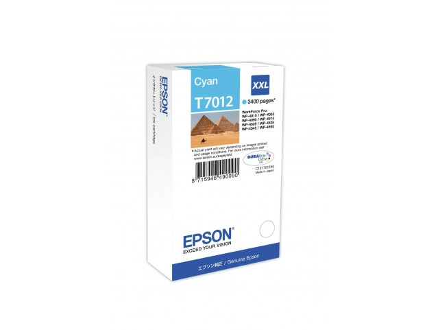 Epson Ink Cyan XXL  Pages 3.400