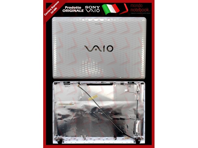 Cover LCD SONY VAIO VPC-EH VPC-EL (Bianco) Versione 1